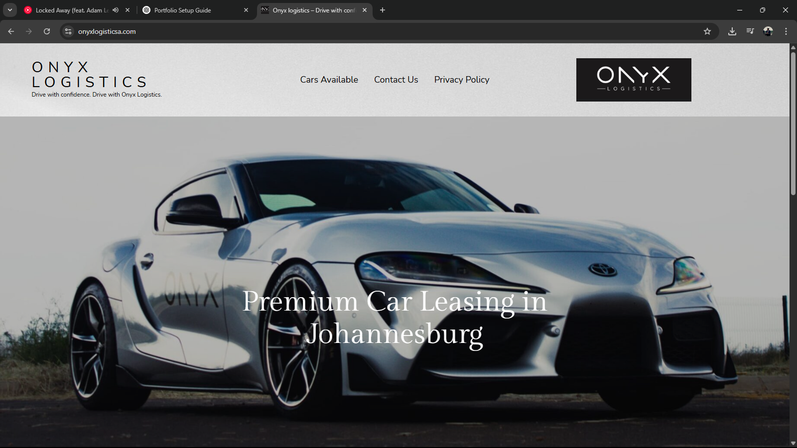 Car rental Website